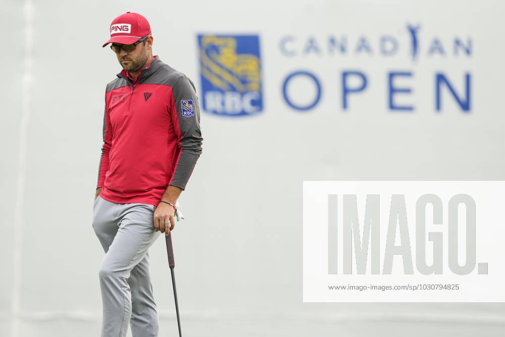 Canadian Corey Conners stands on the green on the eighteenth hole during the second round of the Canadian Open in Toronto on Friday, June 9, 2023. Canada News - June 9, 2023 - ZUMAc35_ 20230609_zaf_c35_245