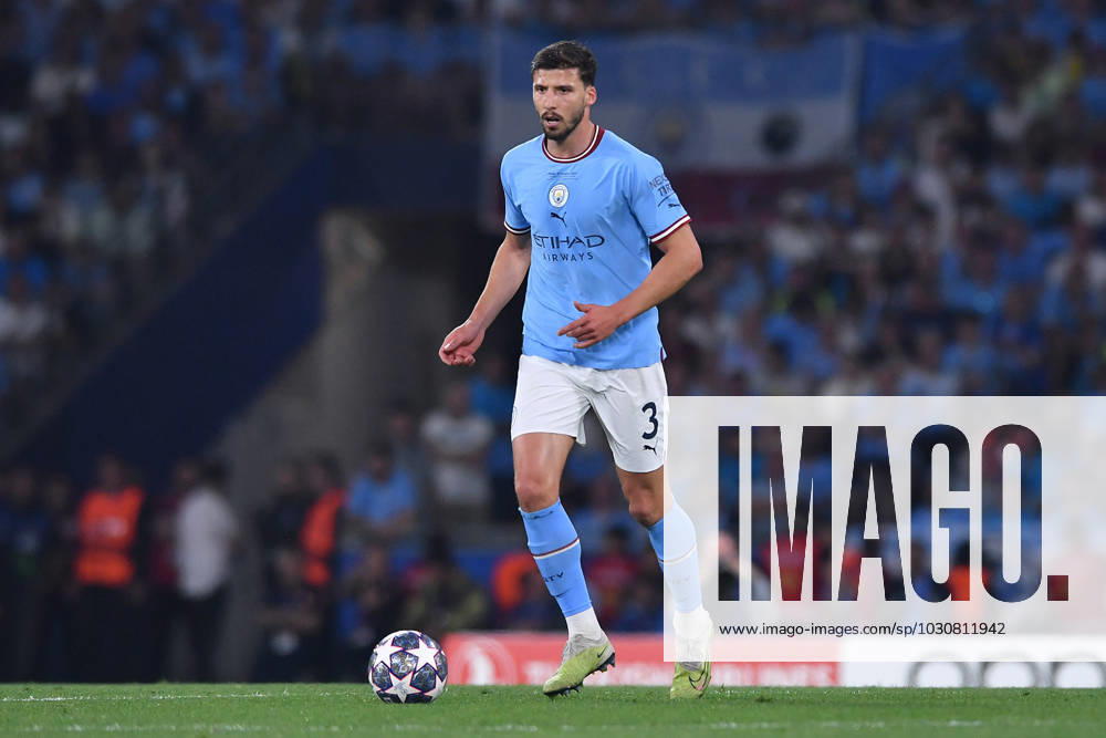 Soccer Champions League final Manchester City Inter Milan on 10 06 2023 at the Ataturk Olympic Stadium in Istanbul Ruben Dias Manchester