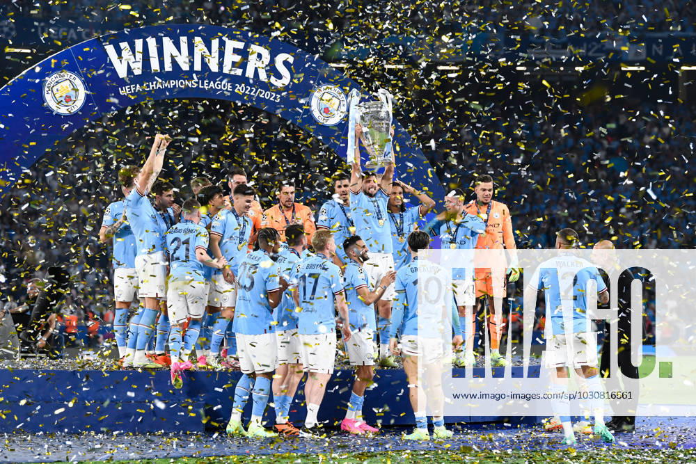 TUR: Istanbul UFEA Champions League Final 2022 23: Manchester City FC vs Internazionale Milan Awarding ceremony after the Istanbul 2023 UEFA Champions League Final, disputed on Atatürk Olympic Stadium, 10 June 2023 Istanbul Atatürk Olympic Stadium Turkey