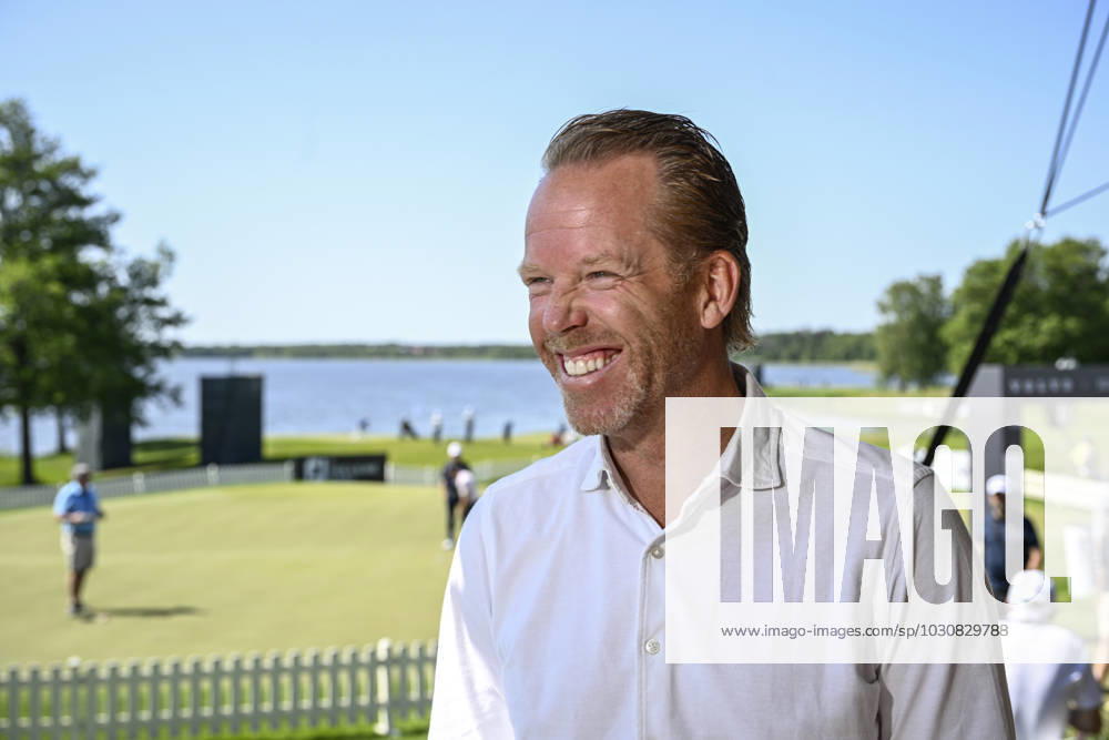 STOCKHOLM 20230611 Tournament director Claes Nilsson during the final round of the European Tour Scandinavian Mixed competition at Ullna golf course STOCKHOLM SWEDEN