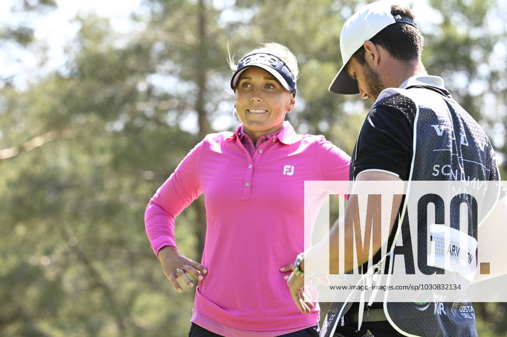 STOCKHOLM 20230611 Elin Arvidsson during the final round of the Scandinavian Mixed European Tour event at Ullna golf course STOCKHOLM SWEDEN