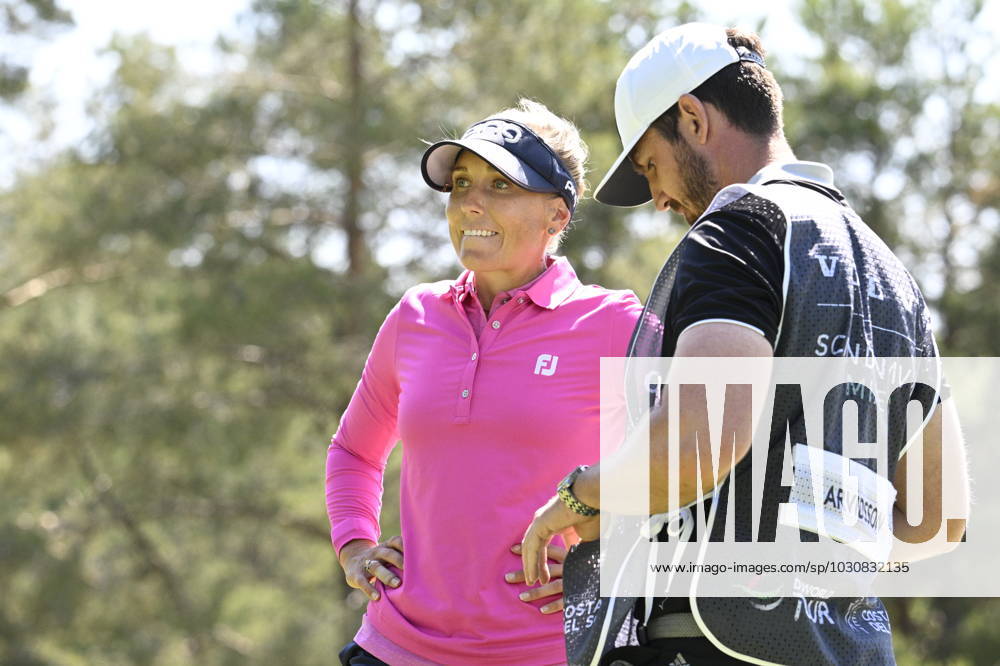 STOCKHOLM 20230611 Elin Arvidsson during the final round of the Scandinavian Mixed European Tour event at Ullna golf course STOCKHOLM SWEDEN
