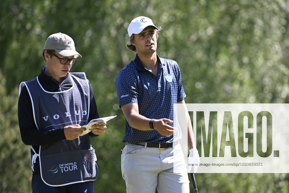 STOCKHOLM 20230611 Hugo Townsend during the final round of the Scandinavian Mixed European Tour event at Ullna golf course STOCKHOLM SWEDEN