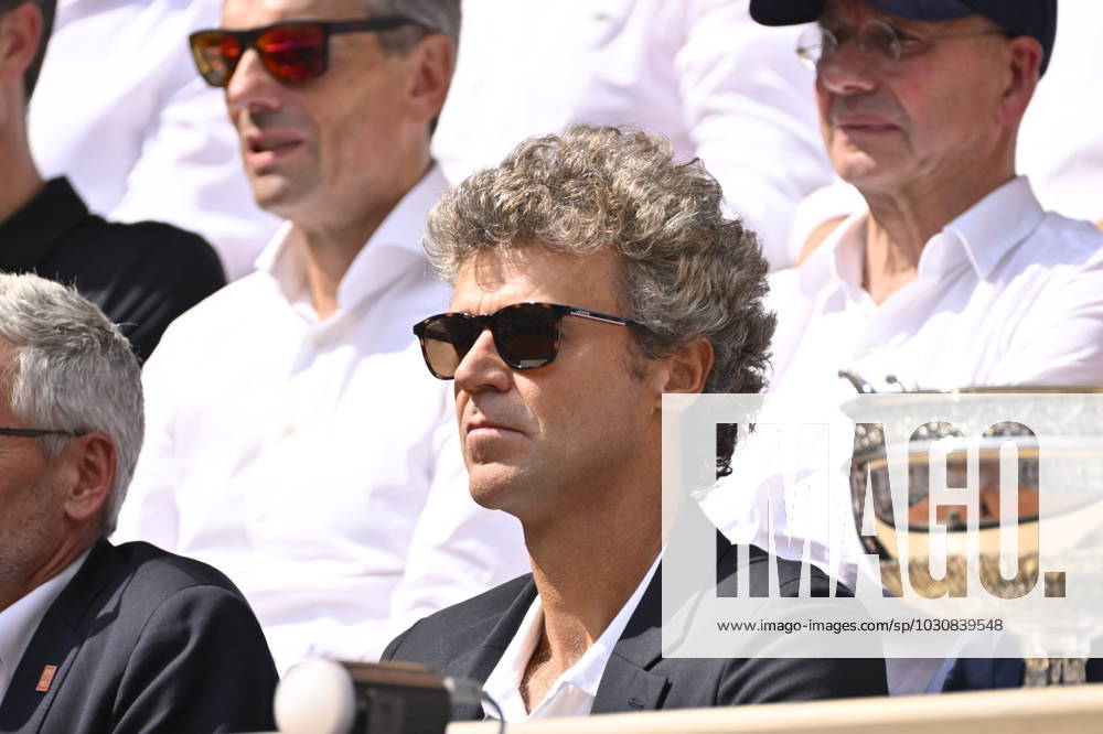 Tennis : Roland Garros 2023 - France - Finale du simple messieurs - Gustavo Kuerten - Bresil Tennis : Roland Garros 2023 - France - 11 06 23 ChrysleneCaillaud Panoramic