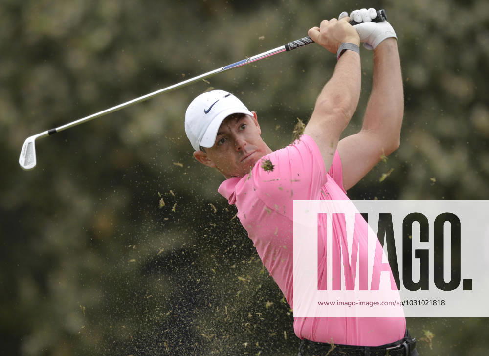 Rory McIlroy of Northern Ireland hits a drive on the 12th hole during the second round of the 2023 U.S. Open Golf Championship at the Los Angeles Country Club in Los Angeles, California on Friday, June 16, 2023. LAP20230616924 MIKExGOULDING