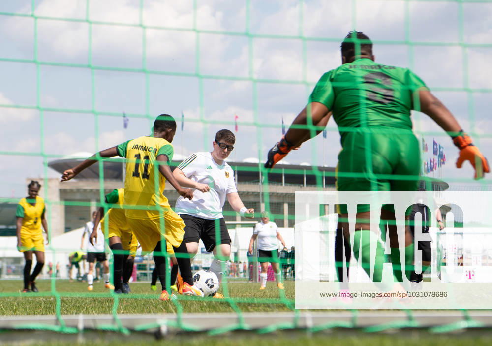 Special Olympics 2023 day 2 , soccer on the Maifeld, in the picture Germany vs Jamaica women , 18 06 2023,
