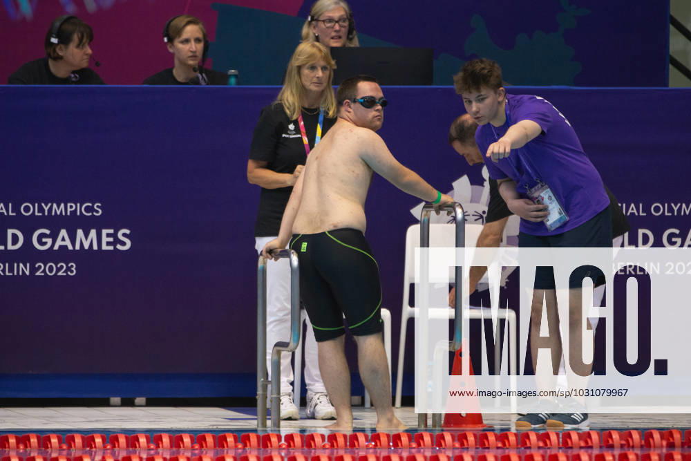 SPECIAL OLYMPICS - World Summer Games 2023 BERLIN,GERMANY,18.JUN.23 - SPECIAL OLYMPICS - World Summer Games 2023, swimming. Image shows Martin Loipold (AUT). GEPAxpictures xGintarexKarpaviciute