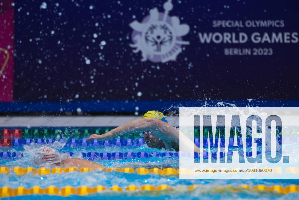 SPECIAL OLYMPICS - World Summer Games 2023 BERLIN,GERMANY,18.JUN.23 - SPECIAL OLYMPICS - World Summer Games 2023, swimming. Image shows athletes. GEPAxpictures xGintarexKarpaviciute