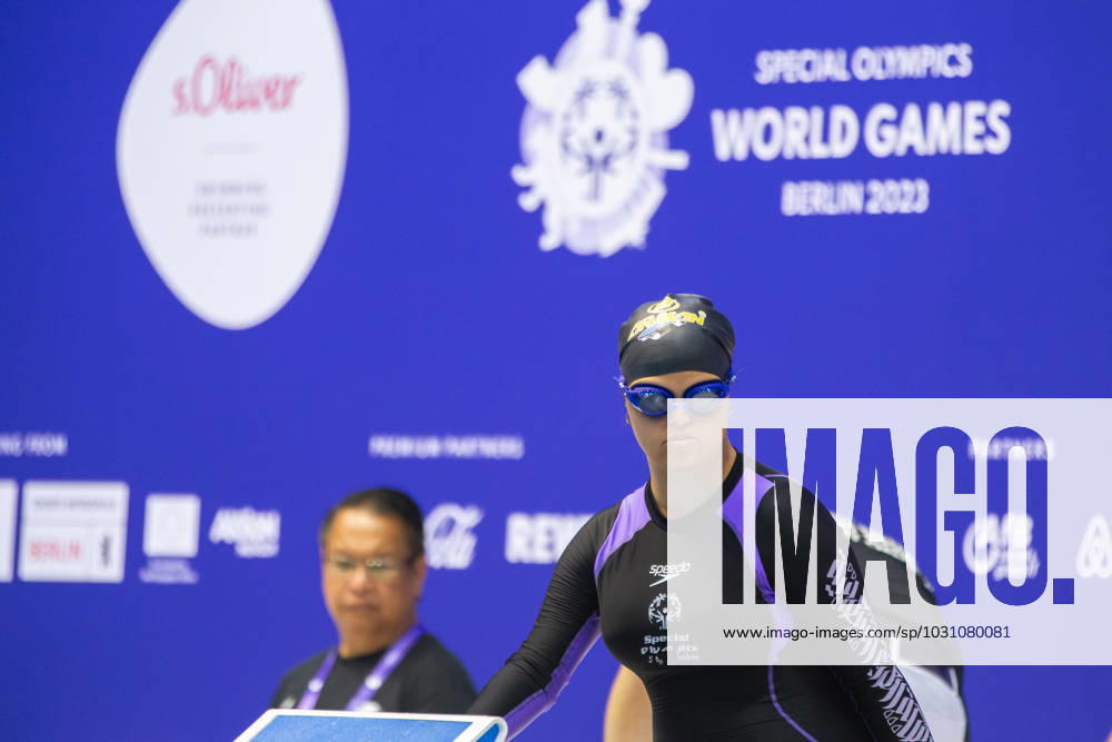 SPECIAL OLYMPICS - World Summer Games 2023 BERLIN,GERMANY,18.JUN.23 - SPECIAL OLYMPICS - World Summer Games 2023, swimming. Image shows an ahtlete. GEPAxpictures xGintarexKarpaviciute