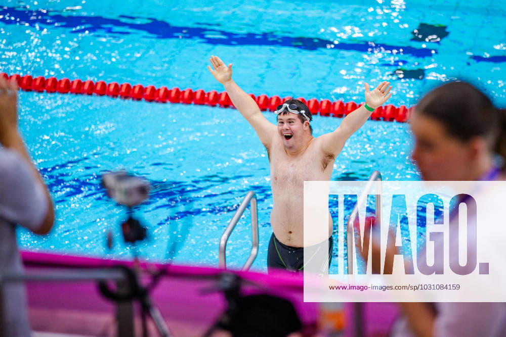 SPECIAL OLYMPICS - World Summer Games 2023 BERLIN,GERMANY,18.JUN.23 - SPECIAL OLYMPICS - World Summer Games 2023, swimming. Image shows Stefan Straus (AUT). GEPAxpictures xGintarexKarpaviciute