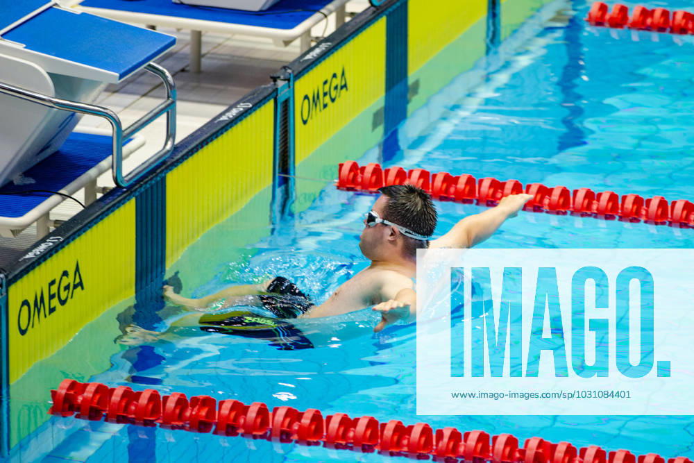 SPECIAL OLYMPICS - World Summer Games 2023 BERLIN,GERMANY,18.JUN.23 - SPECIAL OLYMPICS - World Summer Games 2023, swimming. Image shows Stefan Straus (AUT). GEPAxpictures xGintarexKarpaviciute