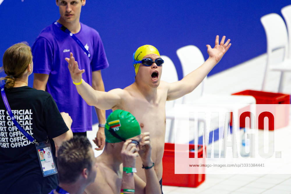 SPECIAL OLYMPICS - World Summer Games 2023 BERLIN,GERMANY,18.JUN.23 - SPECIAL OLYMPICS - World Summer Games 2023, swimming. Image shows an athlete. GEPAxpictures xGintarexKarpaviciute