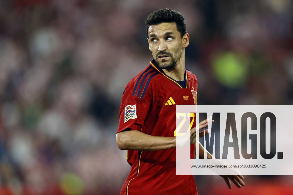 ROTTERDAM - Jesus Navas of Spain during the UEFA Nations League final match between Croatia and Spain at Feyenoord Stadion de Kuip on June 18, 2023 in Rotterdam, Netherlands. AP Dutch Height MAURICE OF STONE UEFA Nations League 2022 23 Final 2022 2023 ANPxSportx xMauricexvanxSteenxIVx 471931741 originalFilename: 471931741