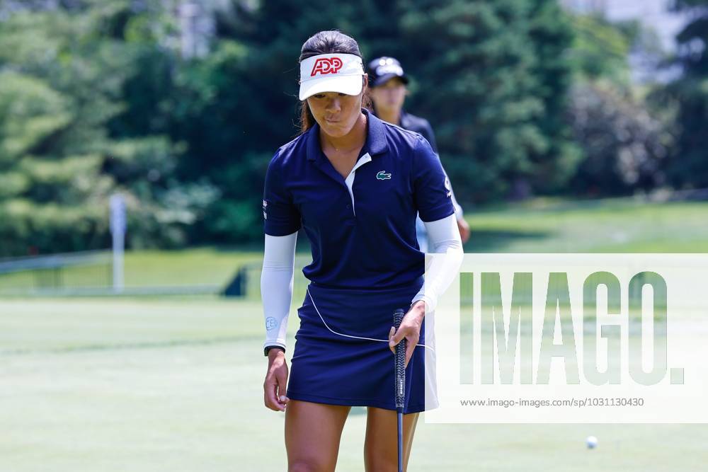 SPRINGFIELD, NJ - JUNE 19: CÃ line Boutier of France on the practice green during practice for the LPGA, Golf Damen KPMG Womens PGA, Golf Herren Championship on June 19, 2023 at Baltusrol Golf Club (Lower Course) in Springfield, New Jersey. (Photo by Rich Graessle Icon Sportswire) GOLF: JUN 19 LPGA KPMG Womens PGA Championship Icon23061918144