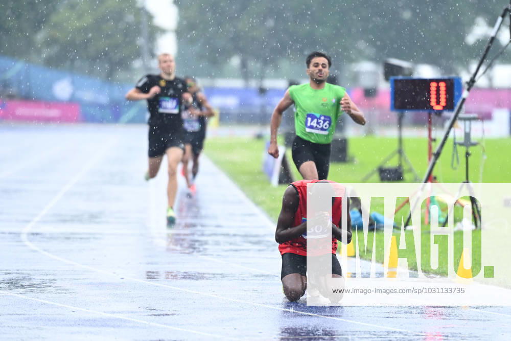 Berlin, Germany, June 20th 2023: Daniel Mutiso, winner in the 800m Level A finals during the Special Olympics World Games Berlin 2023 - Men s 800m - Olympiapark. (Ryan Sleiman SPP)