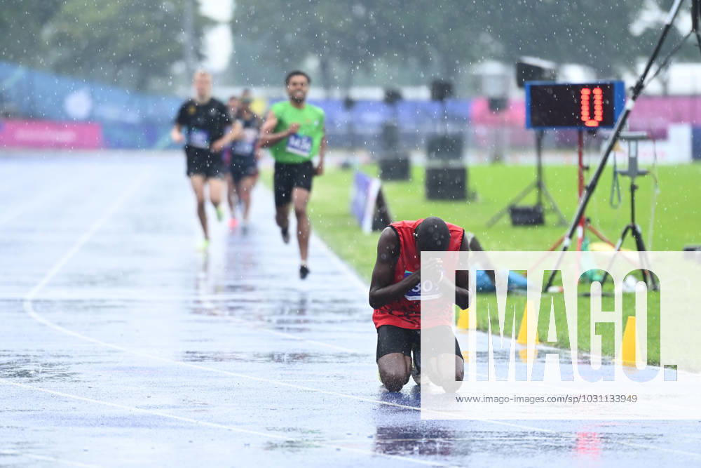 Berlin, Germany, June 20th 2023: Daniel Mutiso, winner in the 800m Level A finals during the Special Olympics World Games Berlin 2023 - Men s 800m - Olympiapark. (Ryan Sleiman SPP)