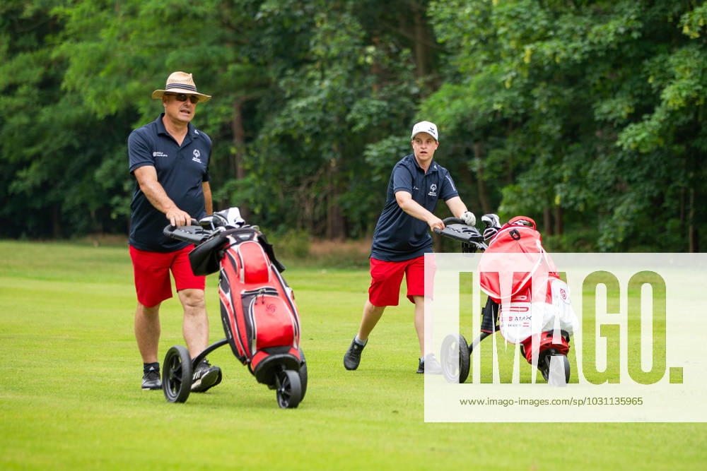 SPECIAL OLYMPICS - World Summer Games 2023 BERLIN,GERMANY,20.JUN.23 - SPECIAL OLYMPICS - World Summer Games 2023, golf. Image shows Johannes Bittmann (AUT) and Florian Bittmann (AUT) GEPAxpictures xGintarexKarpaviciute