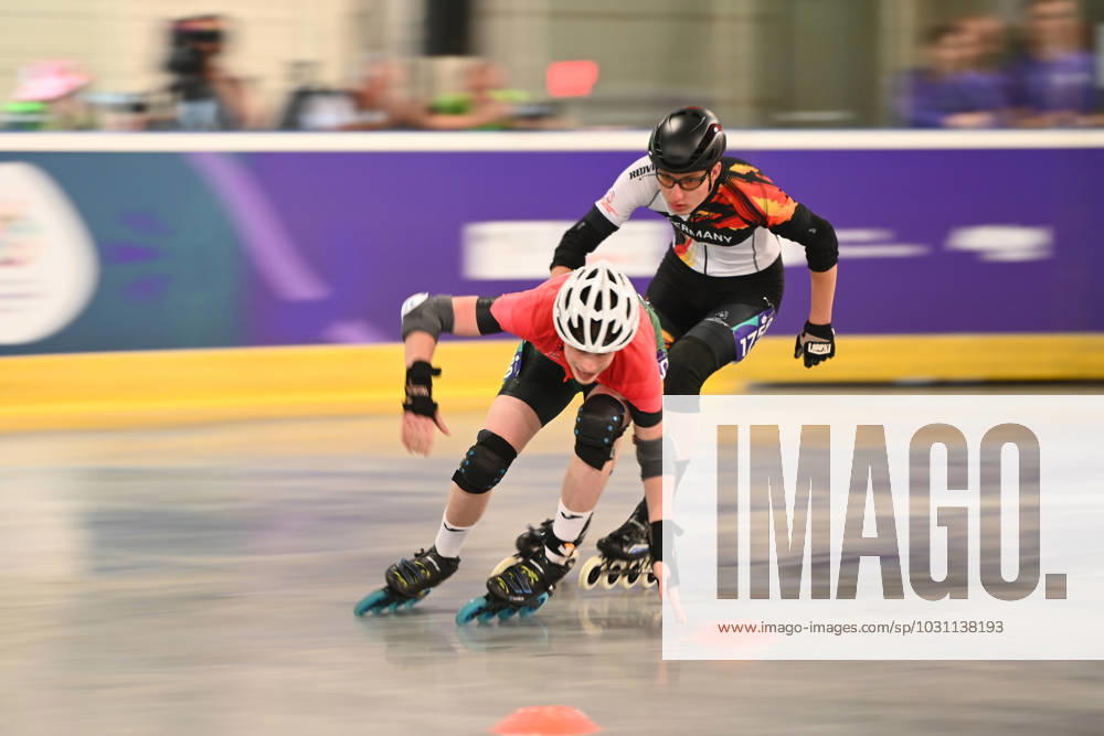 Berlin, Germany, June 20th 2023: Special Olympics World Games Berlin 2023 - Rollerskating 500m Race Finals - Olympiapark. (Ryan Sleiman SPP)
