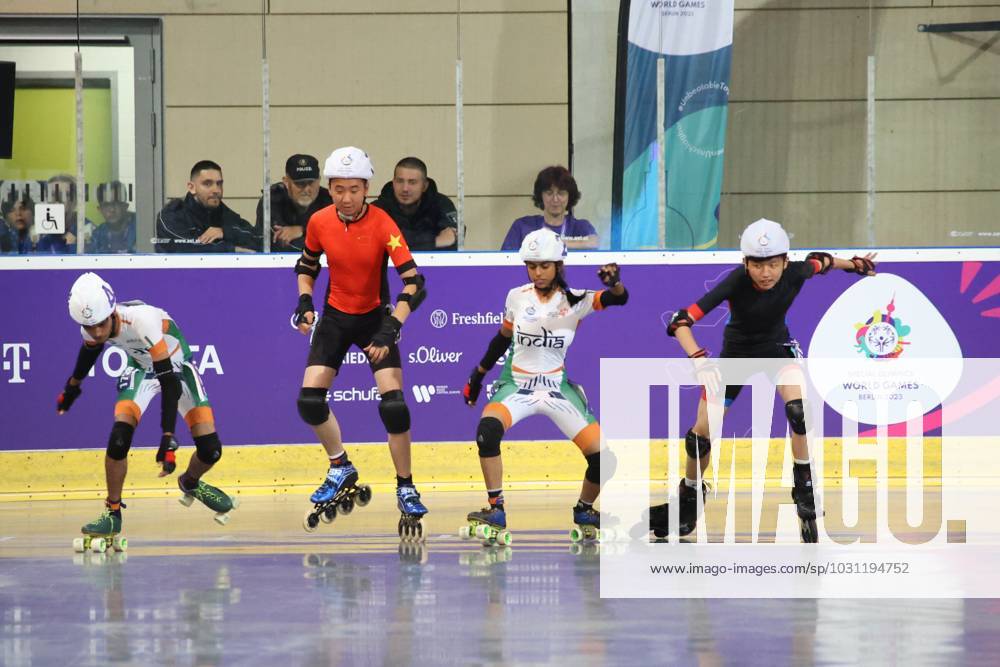DEU, Special Olympics Games Berlin, 23 06 2023, Berlin, DEU, Special Olympics Games Berlin, in the picture 2x100 m Foto Juergen Engler nordphoto GmbH nordphotoxGmbHx xEngler nph00076