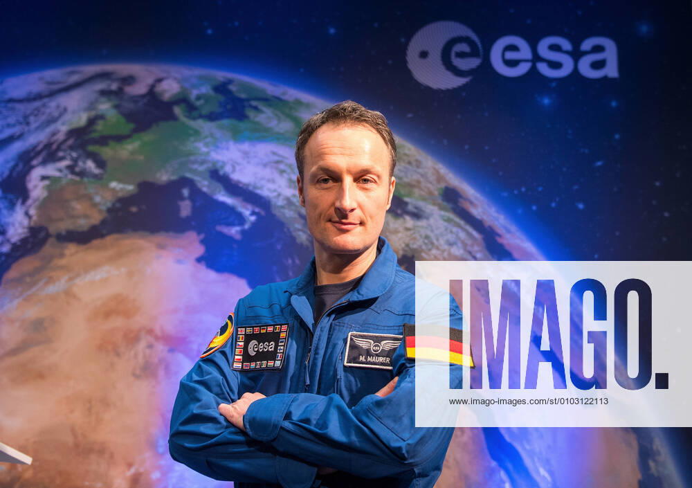 ESA Press Conference, Astronaut Dr Matthias Maurer 02 02 2017 Darmstadt x1x ESA, European Space Operations Centre Press Conference, Introduction of ESA Astronaut Dr Matthias Maurer In picture l r Dr Matthias Maurer Frankfurt Frankfurt Hessen Germany