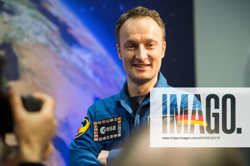 ESA Press Conference, Astronaut Dr Matthias Maurer 02 02 2017 Darmstadt x1x ESA, European Space Operations Centre Press Conference, Introduction of ESA Astronaut Dr Matthias Maurer In picture l r Dr Matthias Maurer Frankfurt Frankfurt Hessen Germany