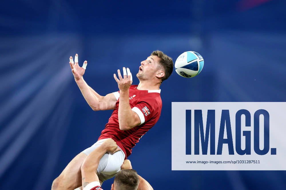 Bilder des Jahres 2023, Sport 06 Juni 2023 Europaspiele Henryk Reyman Stadium, Krakow, Poland 27 6 2023 Rugby Sevens - Men s Final Ireland vs Great Britain Great Britain s Thomas Alexander Emery in a line-out Thomas Alexander Emery in a line-out 27 6 2023