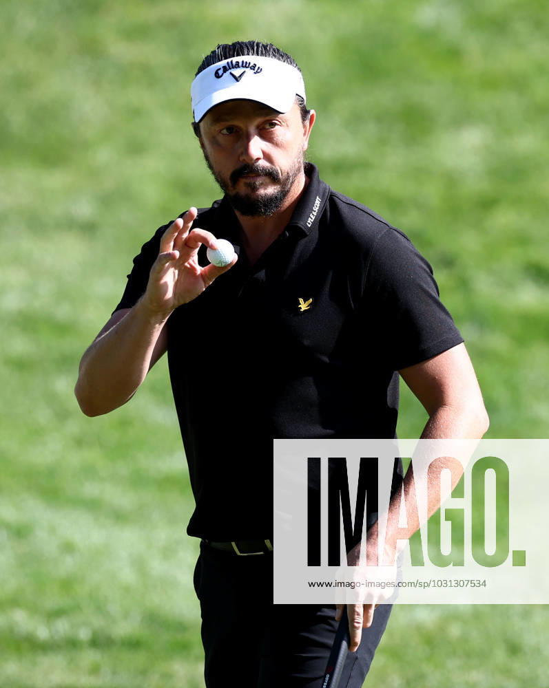 Mandatory Credit: Photo by James Marsh Shutterstock (13987420ab) Mike Lorezno Vera of France acknowledges the crowd. Betfred British Masters, Day One, Golf, The Belfry Golf Club, Sutton Coldfield, UK - 29 Jun 2023 Betfred British Masters, Day One, Golf, The Belfry Golf Club, Sutton Coldfield, UK - 29 Jun 2023