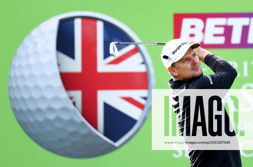 Mandatory Credit: Photo by James Marsh Shutterstock (13987420o) Justin Rose of England on the 10th tee. Betfred British Masters, Day One, Golf, The Belfry Golf Club, Sutton Coldfield, UK - 29 Jun 2023 Betfred British Masters, Day One, Golf, The Belfry Golf Club, Sutton Coldfield, UK - 29 Jun 2023