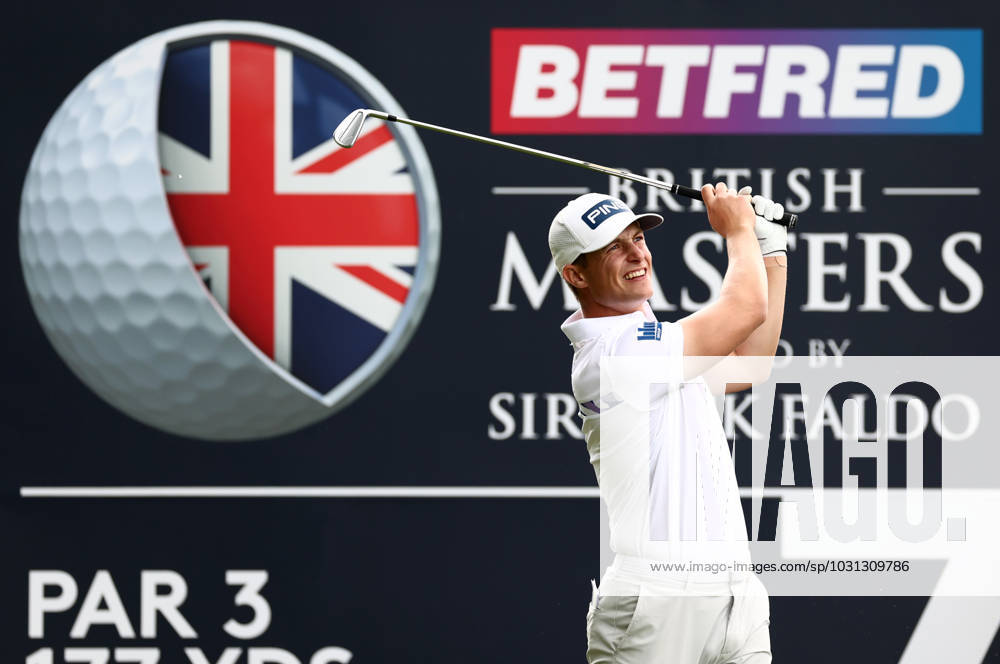 Mandatory Credit: Photo by James Marsh Shutterstock (13987420az) Callum Hill of Scotland during his round. Betfred British Masters, Day One, Golf, The Belfry Golf Club, Sutton Coldfield, UK - 29 Jun 2023 Betfred British Masters, Day One, Golf, The Belfry Golf Club, Sutton Coldfield, UK - 29 Jun 2023
