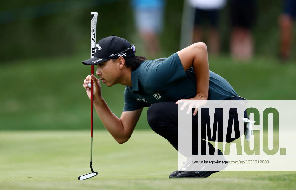 Mandatory Credit: Photo by James Marsh Shutterstock (13987420co) Min Woo Lee of Australia during his round. Betfred British Masters, Day One, Golf, The Belfry Golf Club, Sutton Coldfield, UK - 29 Jun 2023 Betfred British Masters, Day One, Golf, The Belfry Golf Club, Sutton Coldfield, UK - 29 Jun 2023