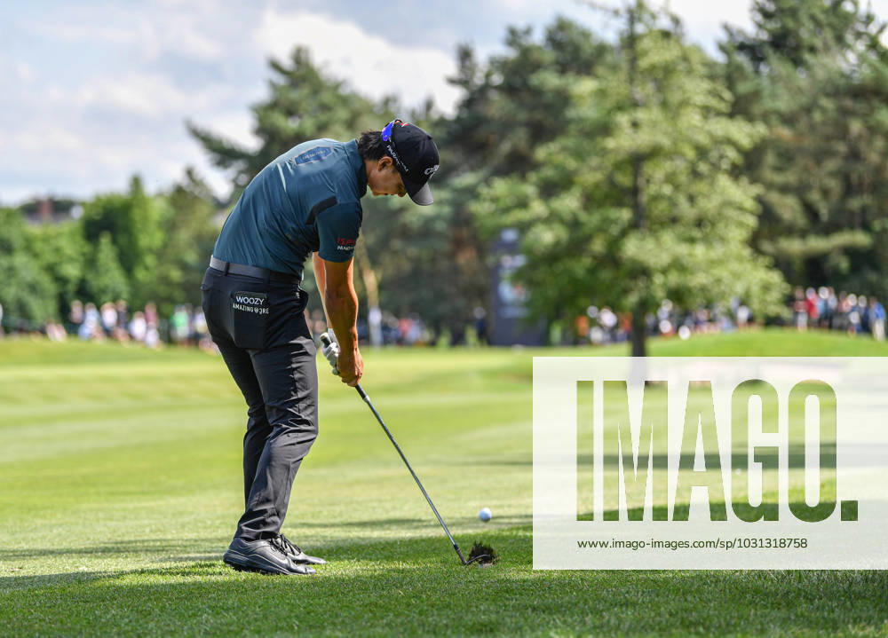29th June 2023; The Belfry, Sutton Coldfield, West Midlands, England: Betfred British Masters Golf, Day 1; Min Woo Lee (AUS) ActionPlus12525028 GodfreyxPitt