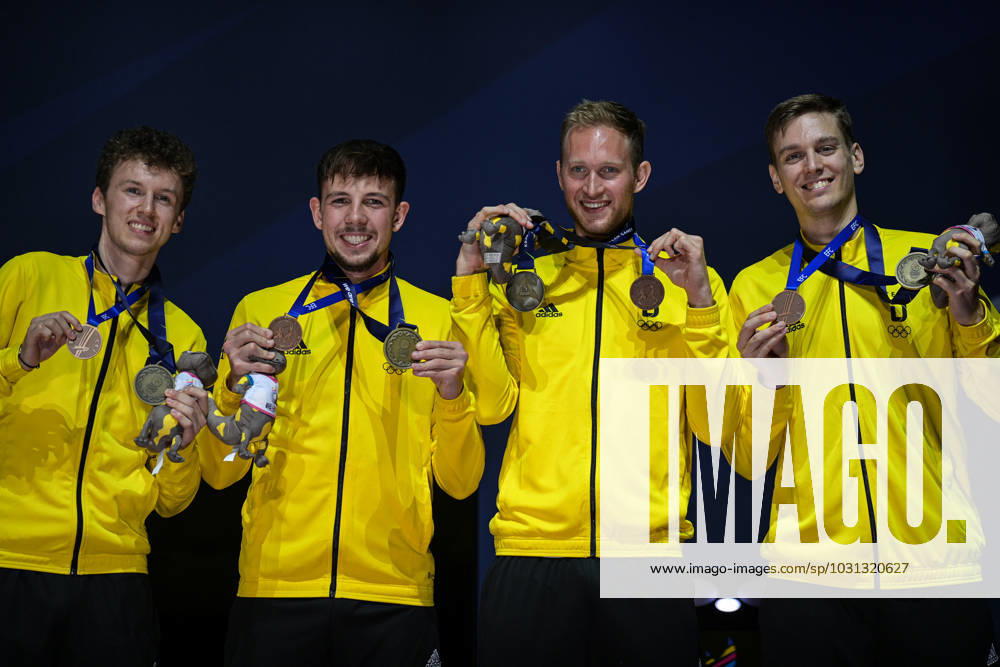 KW26 Bilder des Jahres 2023, Sport 06 Juni KRAKOW 29.06.2023 IGRZYSKA EUROPEJSKIE 2023 SZERMIERKA NZ KAHL Alexander KLEIN Luis RIEGER Laurenz FOT TOMASZ DZIERWA 400mm.pl NEWSPIX.PL --- Newspix.pl DT20230629_062_DSC_4015