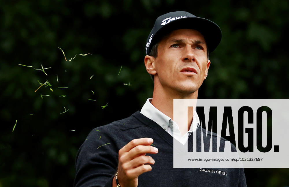 Mandatory Credit: Photo by James Marsh Shutterstock (13987422ab) Thorbjorn Olesen of Denmark checks the wind during his round. Betfred British Masters, Day Two, Golf, The Belfry Golf Club, Sutton Coldfield, UK - 30 Jun 2023 Betfred British Masters, Day Two, Golf, The Belfry Golf Club, Sutton Coldfield, UK - 30 Jun 2023