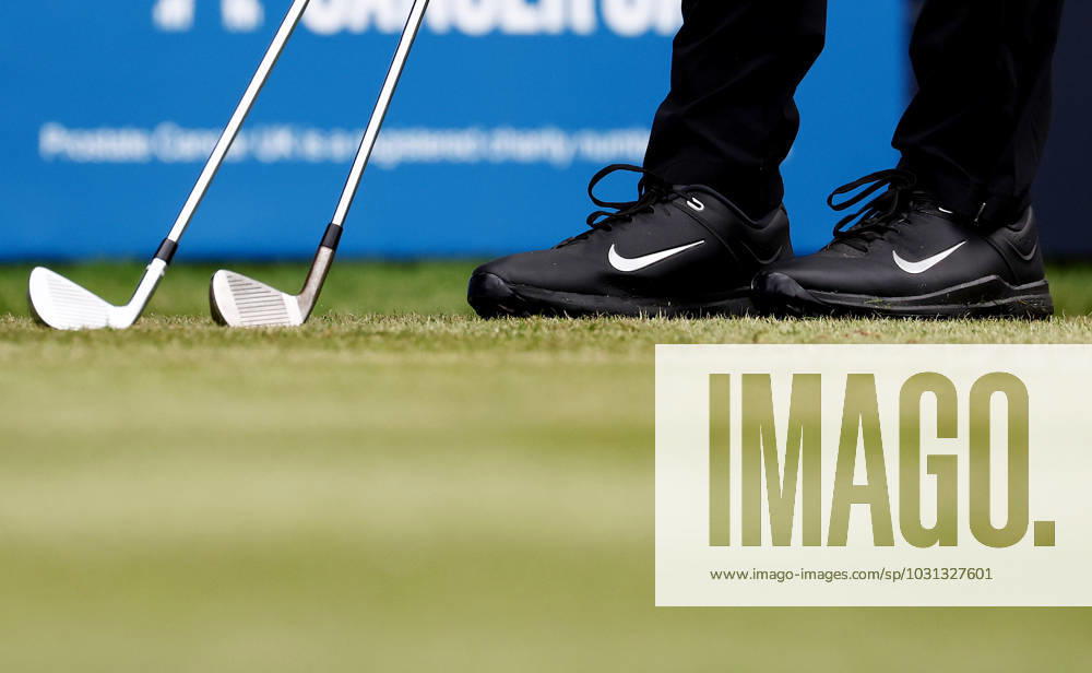 Mandatory Credit: Photo by James Marsh Shutterstock (13987422af) Min Woo Lee of Australia seen with two clubs on the 14th hole. Betfred British Masters, Day Two, Golf, The Belfry Golf Club, Sutton Coldfield, UK - 30 Jun 2023 Betfred British Masters, Day Two, Golf, The Belfry Golf Club, Sutton Coldfield, UK - 30 Jun 2023