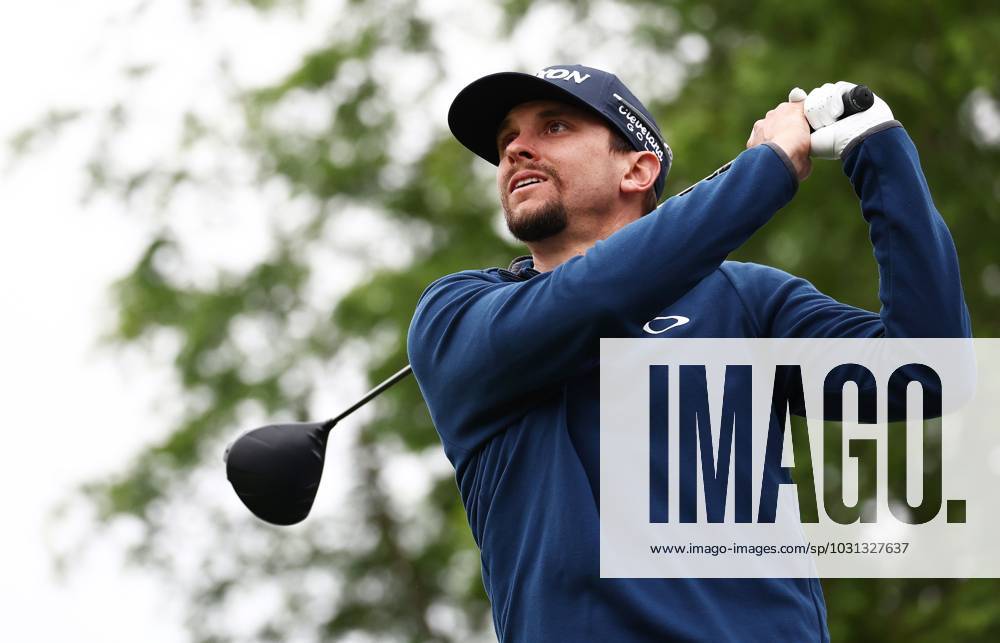 Mandatory Credit: Photo by James Marsh Shutterstock (13987422d) John Catlin of USA on the 2nd tee. Betfred British Masters, Day Two, Golf, The Belfry Golf Club, Sutton Coldfield, UK - 30 Jun 2023 Betfred British Masters, Day Two, Golf, The Belfry Golf Club, Sutton Coldfield, UK - 30 Jun 2023