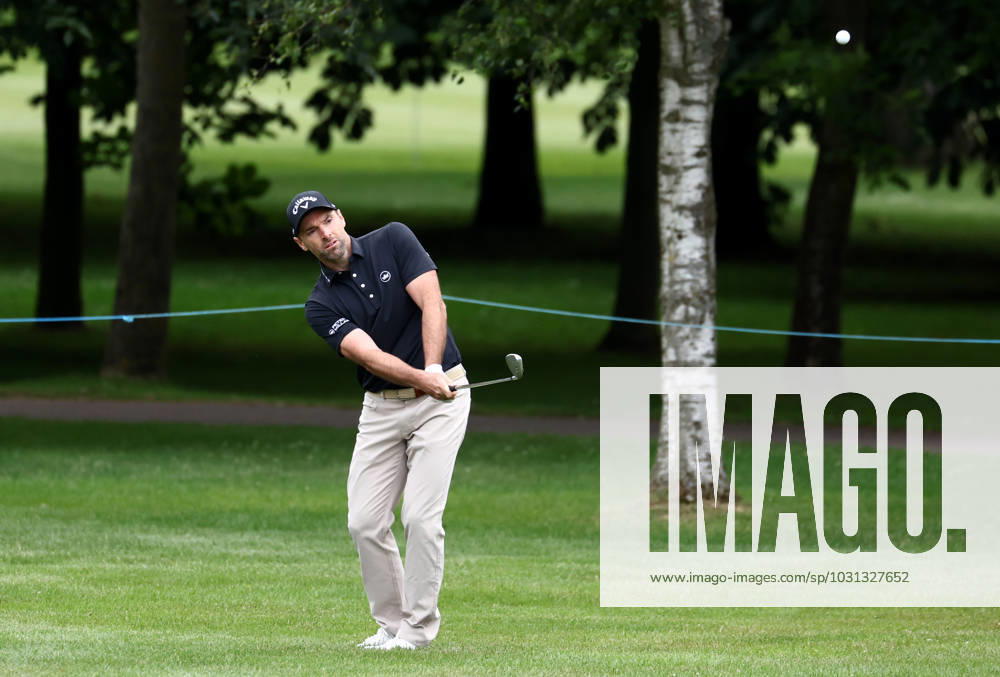 Mandatory Credit: Photo by James Marsh Shutterstock (13987422n) Oliver Wilson of England during his round. Betfred British Masters, Day Two, Golf, The Belfry Golf Club, Sutton Coldfield, UK - 30 Jun 2023 Betfred British Masters, Day Two, Golf, The Belfry Golf Club, Sutton Coldfield, UK - 30 Jun 2023