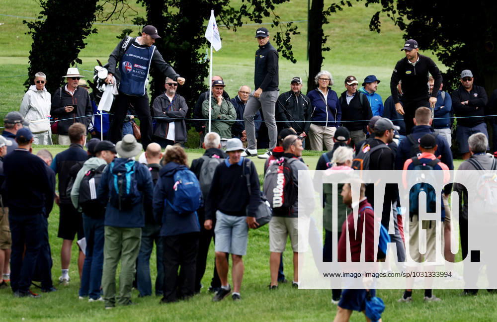 Mandatory Credit: Photo by James Marsh Shutterstock (13987422ba) Spectators watch on during round two. Betfred British Masters, Day Two, Golf, The Belfry Golf Club, Sutton Coldfield, UK - 30 Jun 2023 Betfred British Masters, Day Two, Golf, The Belfry Golf Club, Sutton Coldfield, UK - 30 Jun 2023