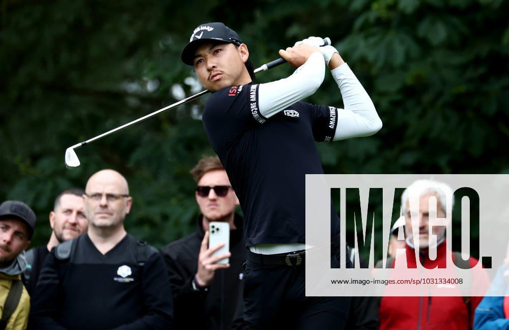 Mandatory Credit: Photo by James Marsh Shutterstock (13987422bd) Min Woo Lee of Australia during his round. Betfred British Masters, Day Two, Golf, The Belfry Golf Club, Sutton Coldfield, UK - 30 Jun 2023 Betfred British Masters, Day Two, Golf, The Belfry Golf Club, Sutton Coldfield, UK - 30 Jun 2023