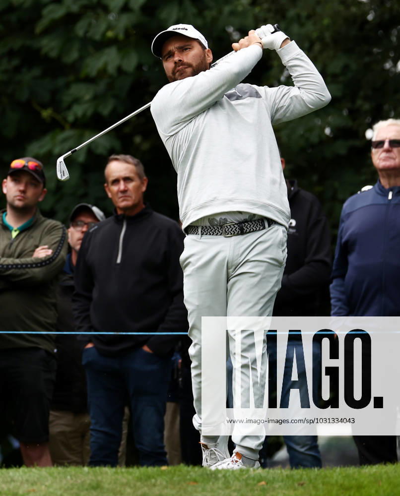 Mandatory Credit: Photo by James Marsh Shutterstock (13987422bj) Romain Langasque of France during his round. Betfred British Masters, Day Two, Golf, The Belfry Golf Club, Sutton Coldfield, UK - 30 Jun 2023 Betfred British Masters, Day Two, Golf, The Belfry Golf Club, Sutton Coldfield, UK - 30 Jun 2023