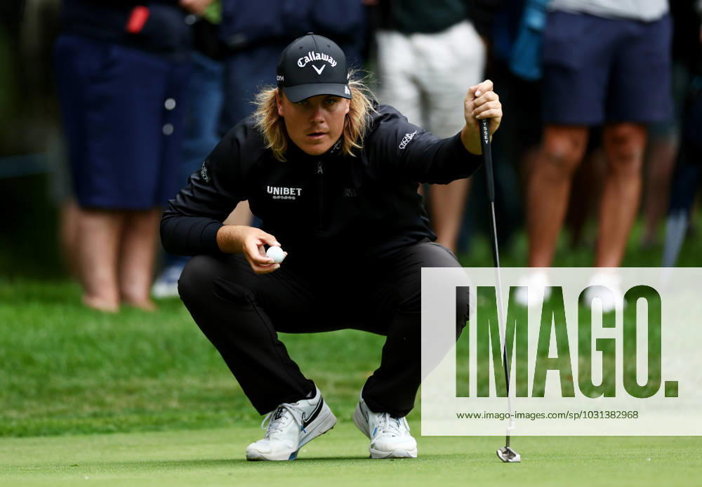 Mandatory Credit: Photo by James Marsh Shutterstock (13987425j) Sami Valimaki of Finland during his round. Betfred British Masters, Day Three, Golf, The Belfry Golf Club, Sutton Coldfield, UK - 01 Jul 2023 Betfred British Masters, Day Three, Golf, The Belfry Golf Club, Sutton Coldfield, UK - 01 Jul 2023