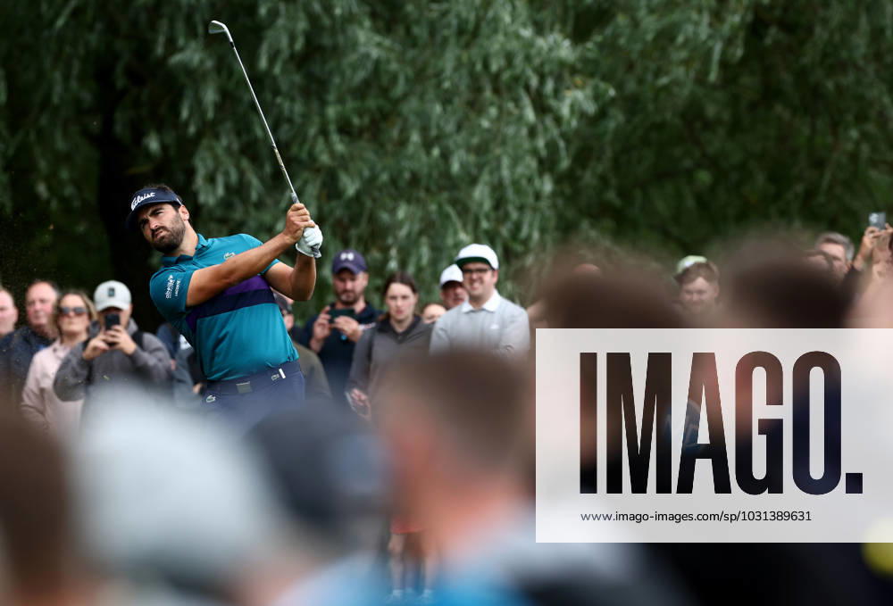 Mandatory Credit: Photo by James Marsh Shutterstock (13987425aj) Antonie Rozner of France during his round. Betfred British Masters, Day Three, Golf, The Belfry Golf Club, Sutton Coldfield, UK - 01 Jul 2023 Betfred British Masters, Day Three, Golf, The Belfry Golf Club, Sutton Coldfield, UK - 01 Jul 2023