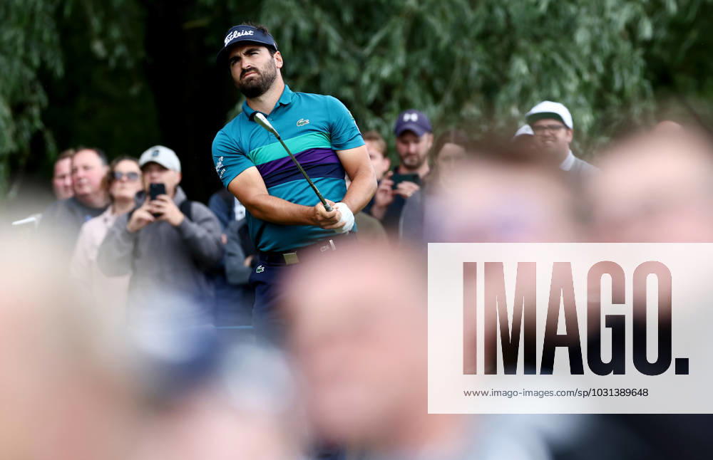 Mandatory Credit: Photo by James Marsh Shutterstock (13987425al) Antonie Rozner of France during his round. Betfred British Masters, Day Three, Golf, The Belfry Golf Club, Sutton Coldfield, UK - 01 Jul 2023 Betfred British Masters, Day Three, Golf, The Belfry Golf Club, Sutton Coldfield, UK - 01 Jul 2023
