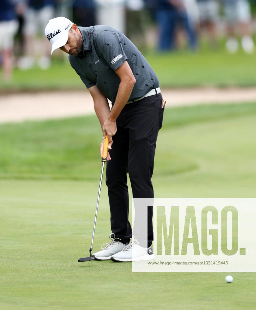 Mandatory Credit: Photo by James Marsh Shutterstock (13987427i) Gunner Wiebe of USA during his round. Betfred British Masters, Day Four, Golf, The Belfry Golf Club, Sutton Coldfield, UK - 02 Jul 2023 Betfred British Masters, Day Four, Golf, The Belfry Golf Club, Sutton Coldfield, UK - 02 Jul 2023
