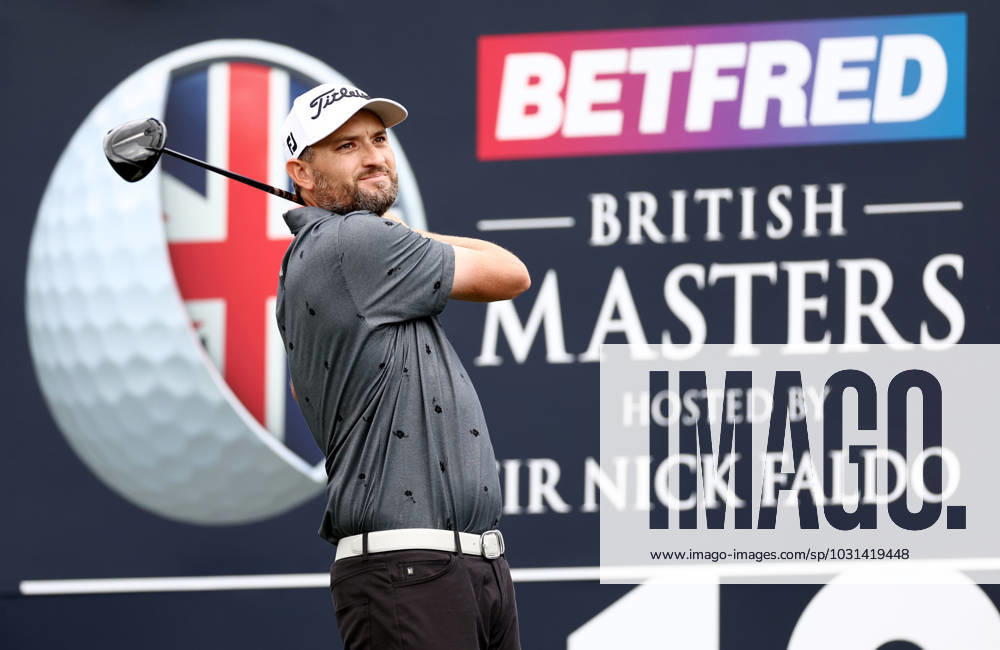 Mandatory Credit: Photo by James Marsh Shutterstock (13987427j) Gunner Wiebe of USA during his round. Betfred British Masters, Day Four, Golf, The Belfry Golf Club, Sutton Coldfield, UK - 02 Jul 2023 Betfred British Masters, Day Four, Golf, The Belfry Golf Club, Sutton Coldfield, UK - 02 Jul 2023