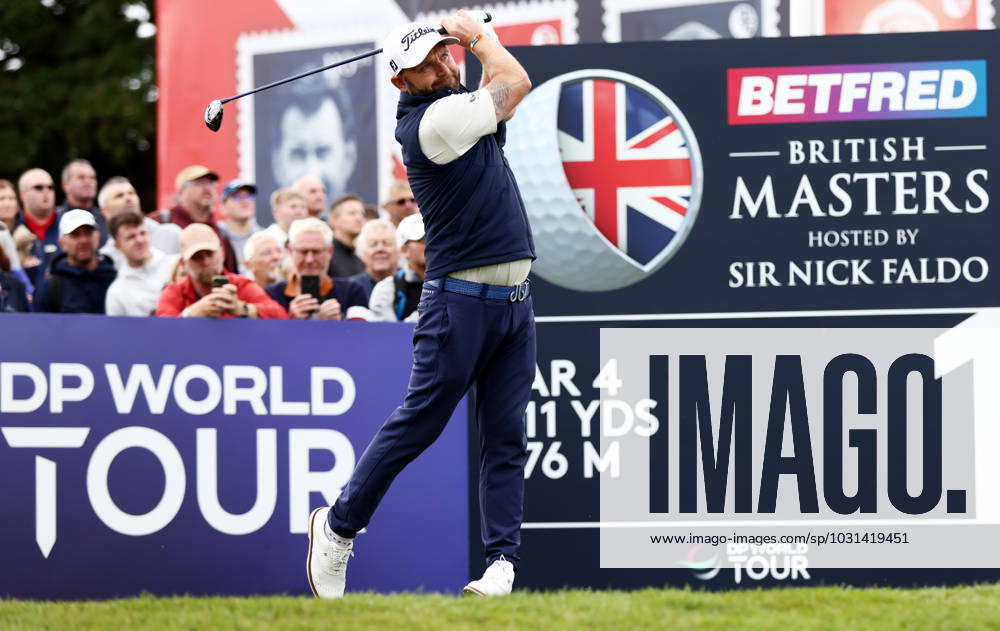 Mandatory Credit: Photo by James Marsh Shutterstock (13987427k) Andy Sullivan of England during his round. Betfred British Masters, Day Four, Golf, The Belfry Golf Club, Sutton Coldfield, UK - 02 Jul 2023 Betfred British Masters, Day Four, Golf, The Belfry Golf Club, Sutton Coldfield, UK - 02 Jul 2023