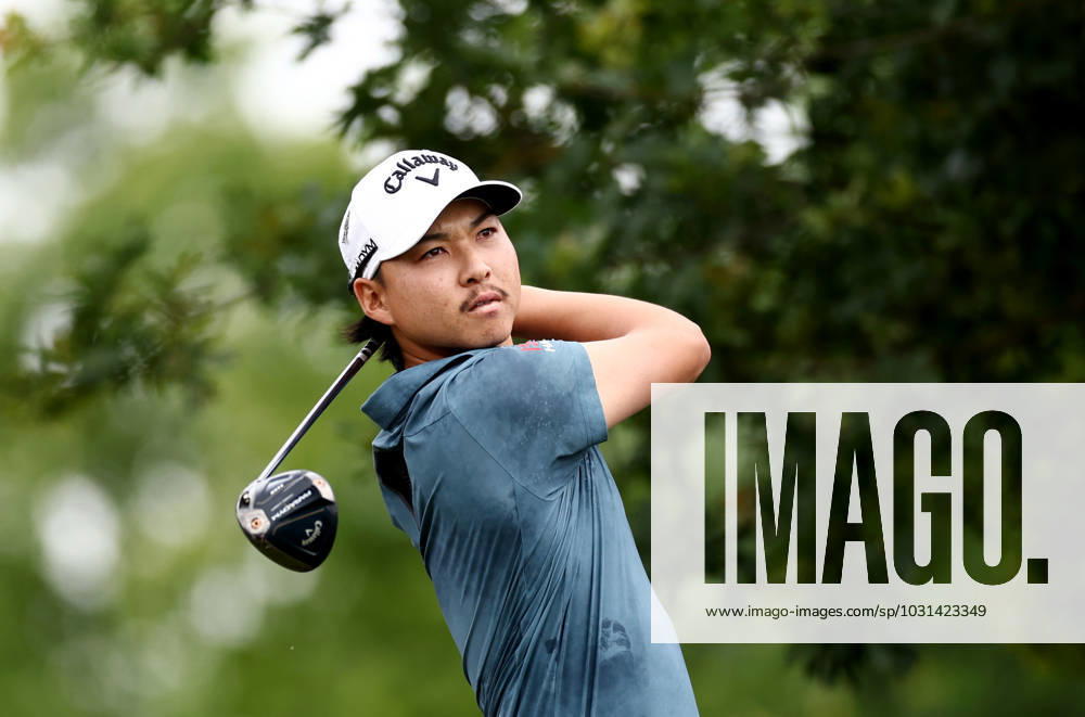 Mandatory Credit: Photo by James Marsh Shutterstock (13987427al) Min Woo Lee of Australia during his round. Betfred British Masters, Day Four, Golf, The Belfry Golf Club, Sutton Coldfield, UK - 02 Jul 2023 Betfred British Masters, Day Four, Golf, The Belfry Golf Club, Sutton Coldfield, UK - 02 Jul 2023