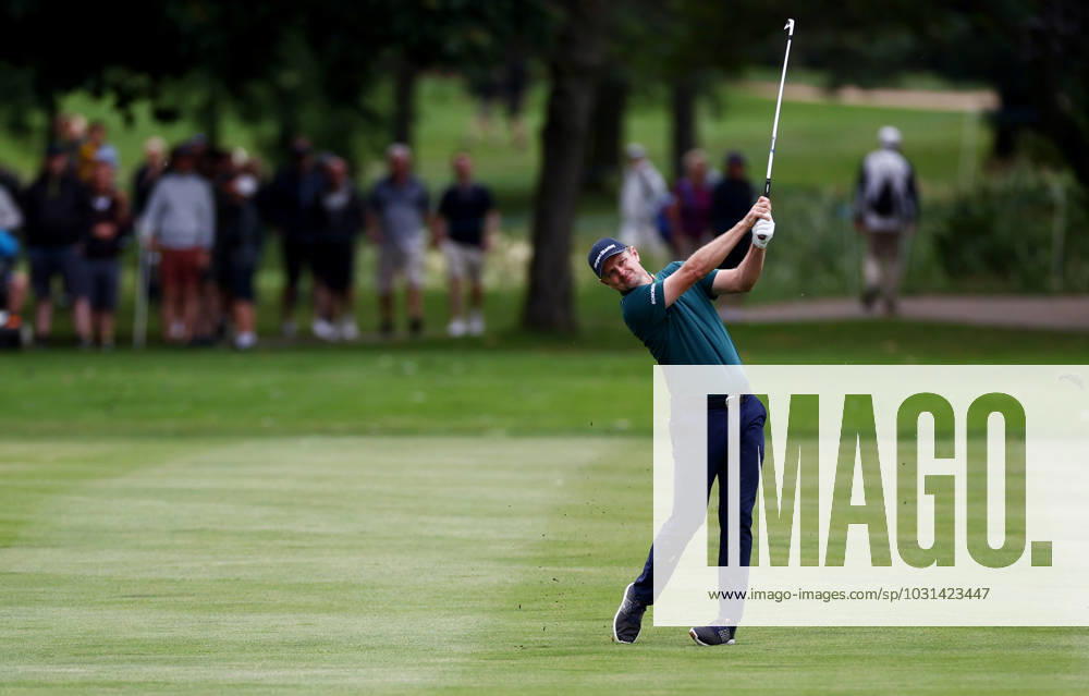 Mandatory Credit: Photo by James Marsh Shutterstock (13987427au) Justin Rose of England on the 18th hole. Betfred British Masters, Day Four, Golf, The Belfry Golf Club, Sutton Coldfield, UK - 02 Jul 2023 Betfred British Masters, Day Four, Golf, The Belfry Golf Club, Sutton Coldfield, UK - 02 Jul 2023