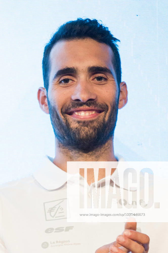 Presentation Of The French Ski And Snowboard Team - Paris Martin Fourcade Ski Biathlon during press conference, PK, Pressekonferenz of presentation of the French Ski and Snowboard team at Pavillon Gabriel in Paris on October 14, 2019. Photo by Nasser Berzane ABACAPRESS.COM Paris France