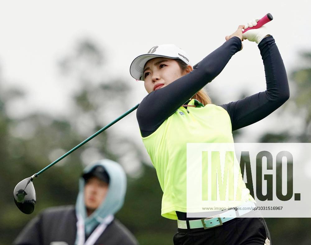 Golf: U.S. Women s Open Ayaka Furue of Japan tees off on the 14th hole during the first round of the U.S. Women s Open golf tournament at Pebble Beach Golf Links in Pebble Beach, California, on July 6, 2023. A14AA0001655759P