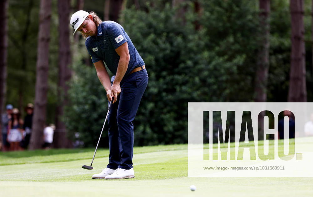 Mandatory Credit: Photo by James Marsh Shutterstock (13995948bs) Cameron Smith of Australia and team Ripper GC during his round. LIV Golf Invitational London, Day Two, Golf, Centurion Club, Hemel Hempstead, UK - 08 Jul 2023 LIV Golf Invitational London, Day Two, Golf, Centurion Club, Hemel Hempstead, UK - 08 Jul 2023